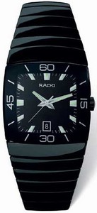 Rado Automatic Black Ceramic Black Dial Black Ceramic Band Watch #R13796152 (Men Watch)