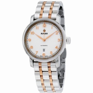 Rado White Dial Stainless Steel Band Watch #R14050133 (Women Watch)