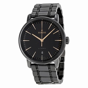 Rado Diamaster Automatic Black Dial Date Ceramic Watch# R14073162 (Men Watch)