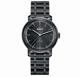 Rado Diamaster Automatic Analog Date Black Ceramic Watch# R14073182 (Men Watch)