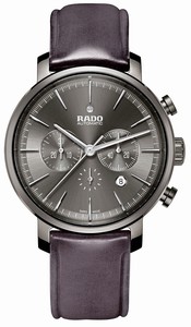 Rado Diamaster Automatic Chronograph Date Leather Watch# R14076115 (Men Watch)