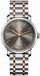 Rado Diamaster Automatic Gray Dial Date Two Tone Stainless Steel Watch# R14077103 (Men Watch)