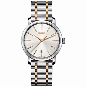 Rado Dimaster Quartz Analog Date Two Tone Stainless Steel Watch# R14078103 (Men Watch)