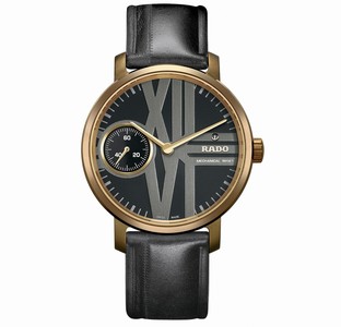 Rado Diamaster Mechanical Analog Black Leather Limited Edition Watch# R14586155 (Men Watch)