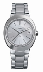 Rado D-Star Automatic Date Stainless Steel Silver 38.2mm Watch# R15513103 ( Men Watch)