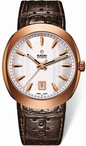 Rado D-Star Automatic Analog Date Brown Leather Watch# R15516105 (Men Watch)