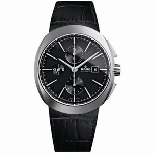 Rado D-Star Automatic Chronograph Date Limited Edition Black Watch# R15556155 (Men Watch)