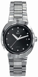 Rado D-Star Automatic Black Dial Date Stainless Steel Watch# R15947703 (Women Watch)