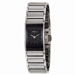 Rado Integral Quartz Analog Stainless Steel and Ceramos Watch# R20786159 (Women Watch)