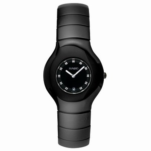 Rado Black Dial Ceramic Band Watch #R24468182 (Women Watch)