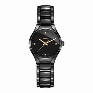 Rado Black Dial Calendar Watch #R27059712 (Women Watch)