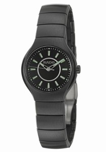 Rado Quartz Black Ceramic Black Dial Black Ceramic Band Watch #R27678172 (Men Watch)