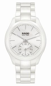 Rado White Battery Operated Quartz Watch # R32113102 (Women Watch)