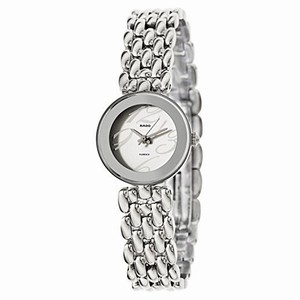 Rado White Dial Stainless Steel Band Watch #R48744143 (Women Watch)