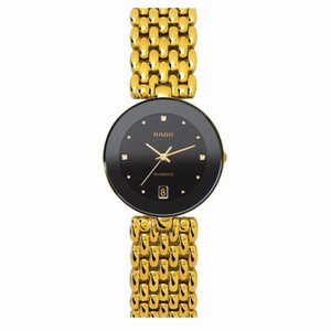 Rado Black Dial Calendar Watch #R48793154 (Women Watch)