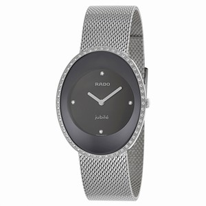 Rado Esenza Quartz Diamond Dial Diamond Bezel Stainless Steel Watch# R53761713 (Women Watch)