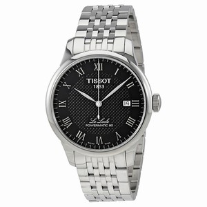 Tissot Black Automatic Watch #T006.407.11.053.00 (Men Watch)