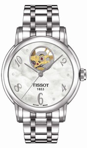 Tissot Classic Lady Heart Automatic Diamond Arabic Numerals Watch # T050.207.11.116.00 (Women Watch)