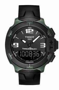 Tissot T-Race Touch Quartz Aluminium Case Black Silicone Watch# T081.420.97.057.01 (Men Watch)