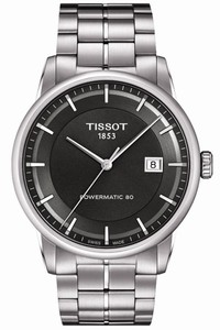 Tissot T-Classic Mechanical Hand-wind Powermatic 80 Date Watch # T086.407.11.061.00 (Men Watch)