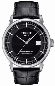 Tissot T-Classic Mechanical Hand-wind COSC Powermatic 80 Date Watch # T086.408.16.051.00 (Men Watch)