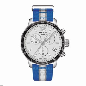 Tissot Quickster NBA Dallas Mavericks Chronograph Date Nylon Watch # T095.417.17.037.19 (Men Watch)