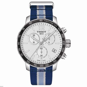 Tissot Quickster NBA Memphis Grizzlies Chronograph Date Nylon Watch # T095.417.17.037.20 (Men Watch)