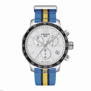 Tissot Quickster NBA Denver Nuggets Chronograph Date Nylon Watch # T095.417.17.037.25 (Men Watch)