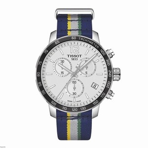 Tissot Quickster NBA Teams Utah Jazz Chronograph Date Nylon Watch # T095.417.17.037.28 (Men Watch)