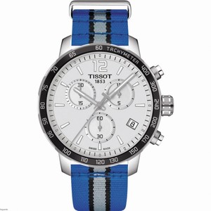 Tissot Quickster NBA Orlando Magic Chronograph Date Nylon Watch # T095.417.17.037.31 (Men Watch)