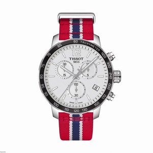 Tissot Quickster NBA Teams Washington Wizards Chronograph Date Nylon Watch # T095.417.17.037.32 (Men Watch)