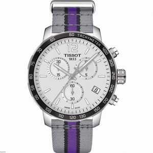 Tissot Quickster NBA Sacramento Kings Chronograph Date Nylon Watch # T095.417.17.037.35 (Men Watch)