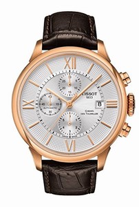 Tissot Chemin Des Tourelles Automatic Chronograph Date Brown Leather Watch# T099.427.36.038.00 (Men Watch)