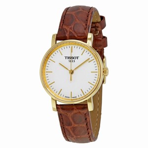 Tissot White Quartz Watch # T109.210.36.031.00 (Women Watch)