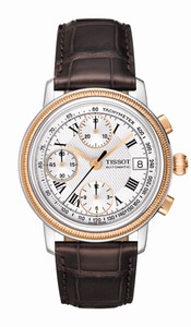 Tissot T-Gold Automatic Chronograph Date 18ct Rose Gold Bezel Limited Edition Watch# T71.1.467.13 (Men Watch)