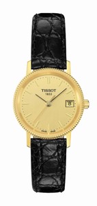 Tissot T-Gold Quartz 18ct Gold Date Watch# T71.3.115.21 (Women Watch)