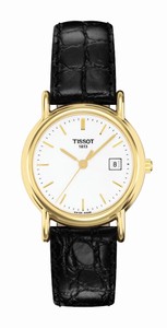 Tissot T-Gold Quartz Analog 18ct Gold Date Watch# T71.3.129.11 (Women Watch)