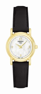 Tissot T-Gold Quartz Analog 18ct Gold Watch# T71.3.180.74 (Women Watch)