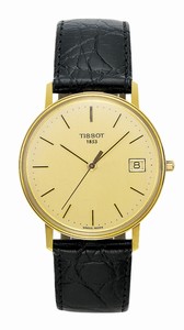 Tissot T-Gold Quartz 18ct Gold Date Watch# T71.3.401.21 (Men Watch)