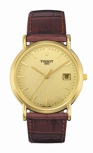 Tissot T-Gold Quartz 18ct Gold Date Watch# T71.3.429.21 (Men Watch)