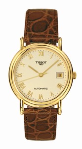Tissot T-Gold Automatic 18ct Gold Date Roman Watch# T71.3.430.23 (Men Watch)