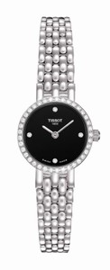 Tissot T-Gold Quartz 18ct White Gold Diamonds Bezel and Dial Watch# T74.5.112.56 (Women Watch)