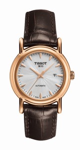 Tissot T-Gold Carson Automatic Analog Date 18ct Gold Watch# T907.007.76.031.00 (Women Watch)
