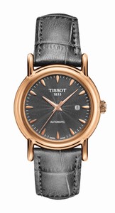 Tissot T-Gold Carson Automatic 18ct Gold Watch# T907.007.76.081.00 (Women Watch)