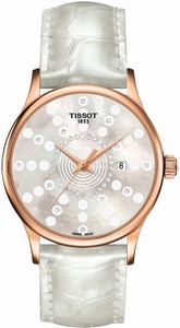 Tissot T-Gold Quartz Analog Date Watch# T914.210.76.116.01 (Women Watch)