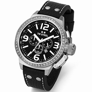 TW Steel Quartz Dial Colour Black Watch # TW09 (Women Watch)