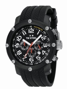 Tw Steel Quartz Chronograph Date 45mm Grandeur Tech Watch #TW103 (Men Watch)