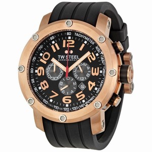 TW Steel Brown Quartz Watch #TW131 (Men Watch)