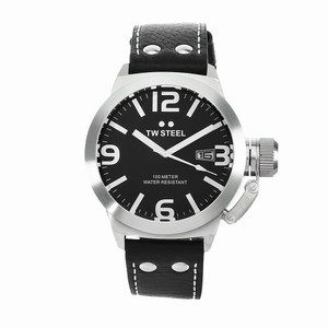 Tw Steel Quartz Date 45mm Canteen Watch #TW2 (Men Watch)