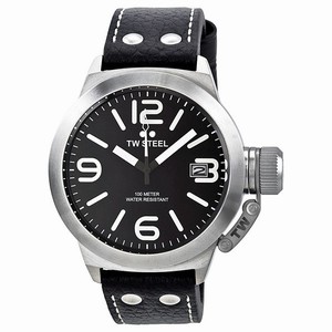 TW Steel Black Quartz Watch #TW2R (Men Watch)